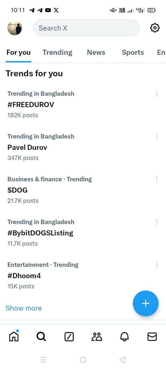 DofadarSal19064's tweet photo. @s0meone_u_know Let's get trending everywhere like in Bangladesh. 
@durov did a lot for us.
Let's #StandwithDurov 

#FREEDUROV https://t.co/8hLyplPGqw