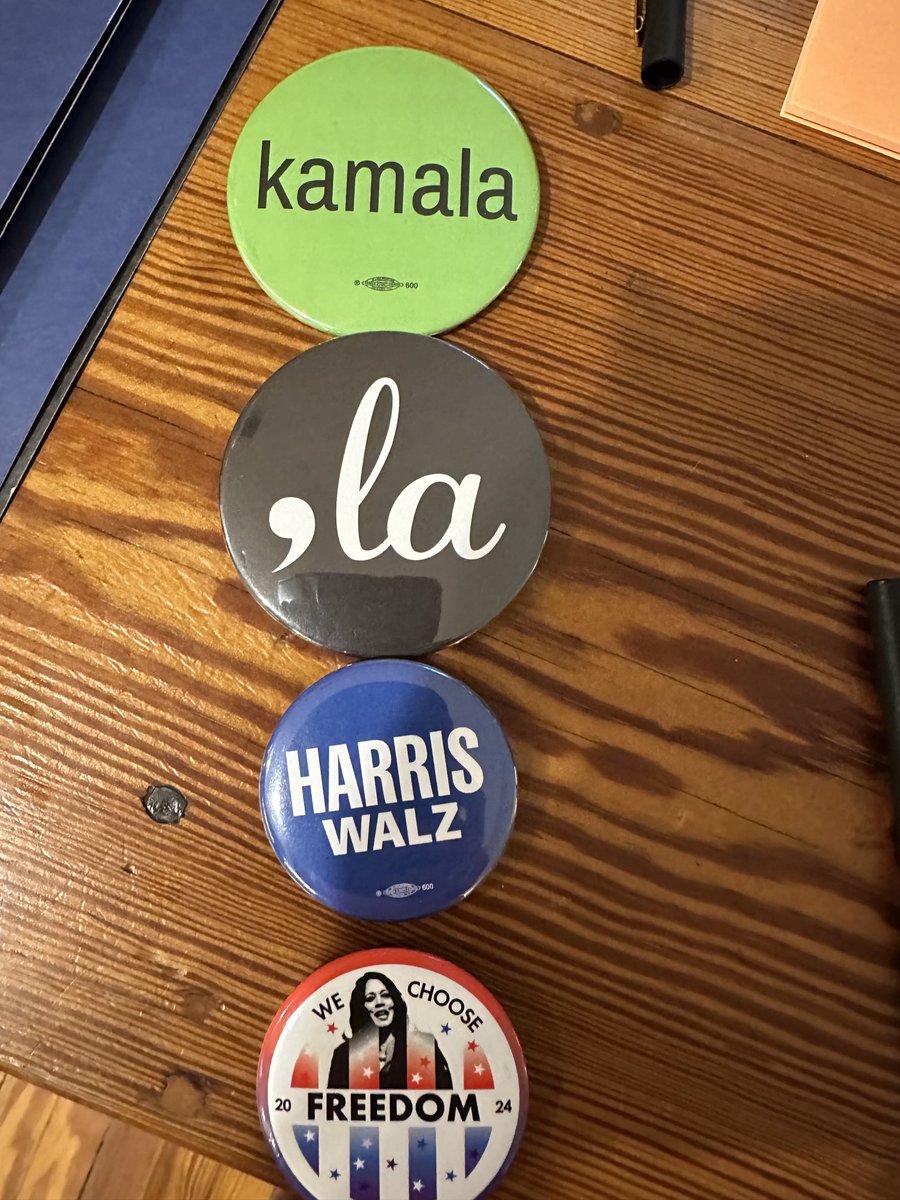 By looking at my kitchen table I think one could guess where I spent last week.