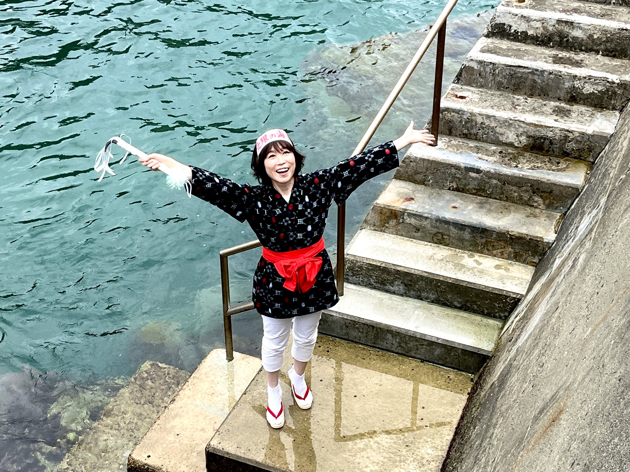未使用 NHK 連続テレビ小説 あまちゃん 北の海女 衣装 もりおか巴染