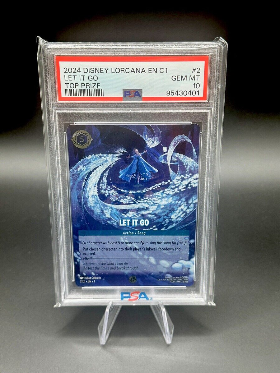 レット・イット・ゴー Let It Go ロルカナ GPプロモ 上位賞 Let It Go [Top 128] #2 Prices | Lorcana Promo | Lorcana Cards