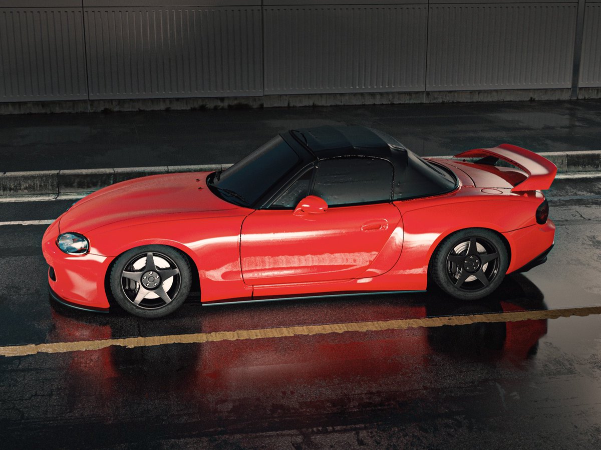 NEW ITEM 🔥🔥🔥 NBロードスター用リアスポイラー開発中 人気の180sx