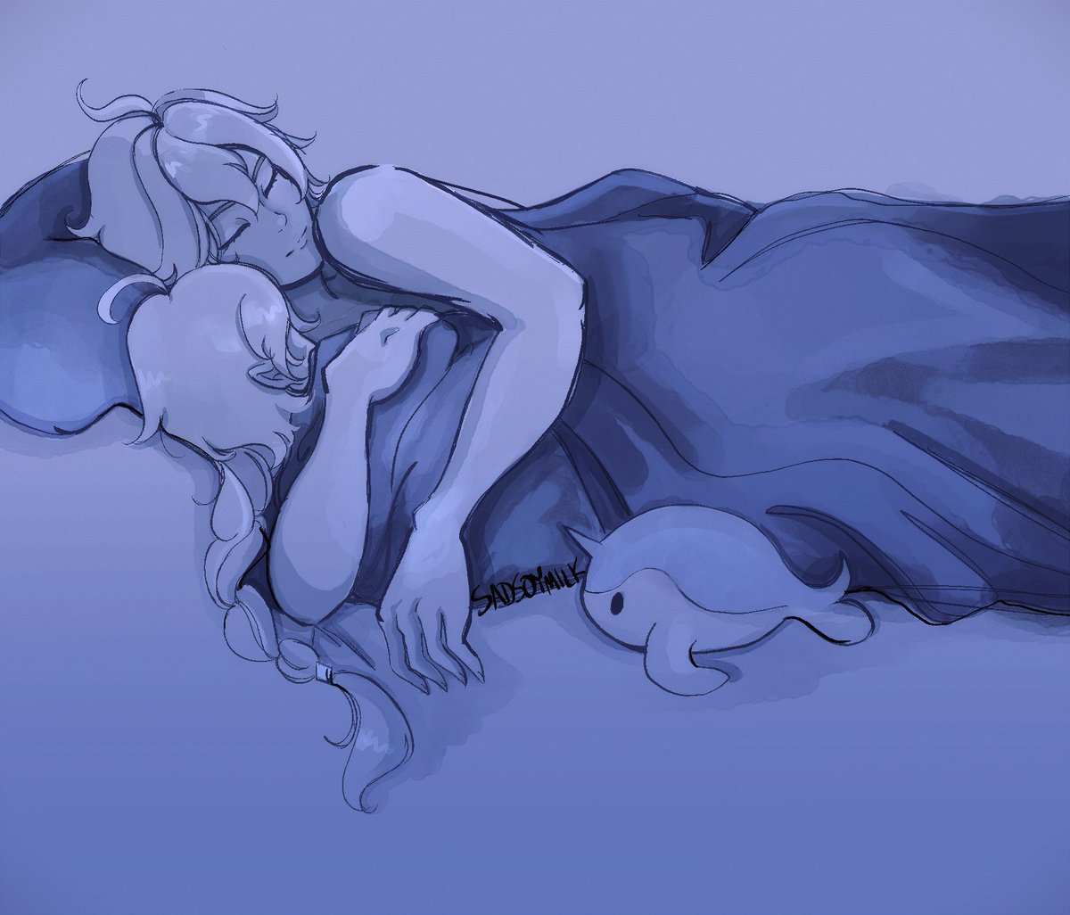 foamybunny's tweet image. #aether_week2024 #Chilther #aetherxall 
day 5: warmth
snezhnaya is cold, but aether has his own personal heater! 🐳