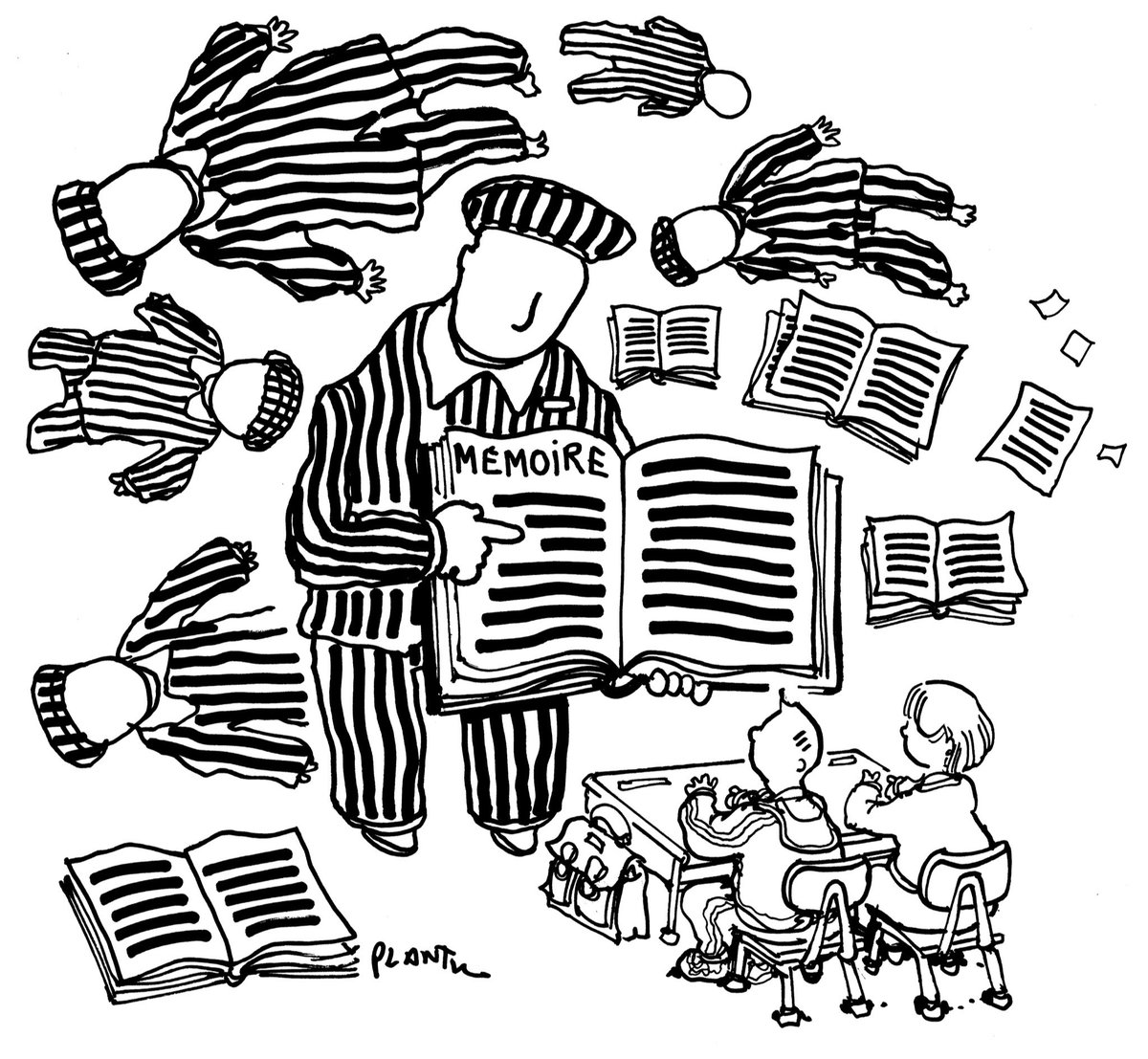 LUTTE CONTRE L’ANTISÉMITISME: une pensée pour les enseignants qui vont avoir un gros travail pédagogique pour la rentrée scolaire.