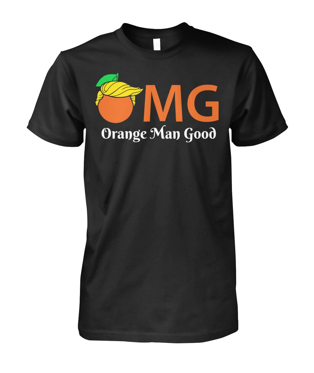 Teeshirtsideas's tweet photo. You can get "OMG Orange Man Good" shirt from here:

👉https://t.co/6eBIxKgA0d https://t.co/nwJ8vhkuNS