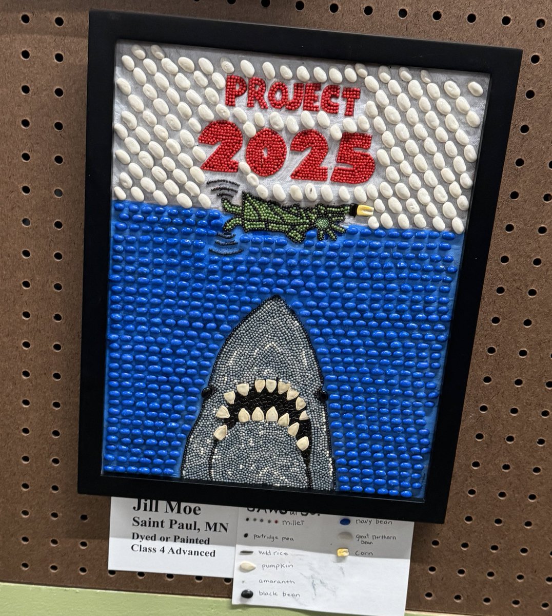 A sample of the crop art I enjoyed at the MN State Fair this year — and an offbeat entry into #appellateplaces