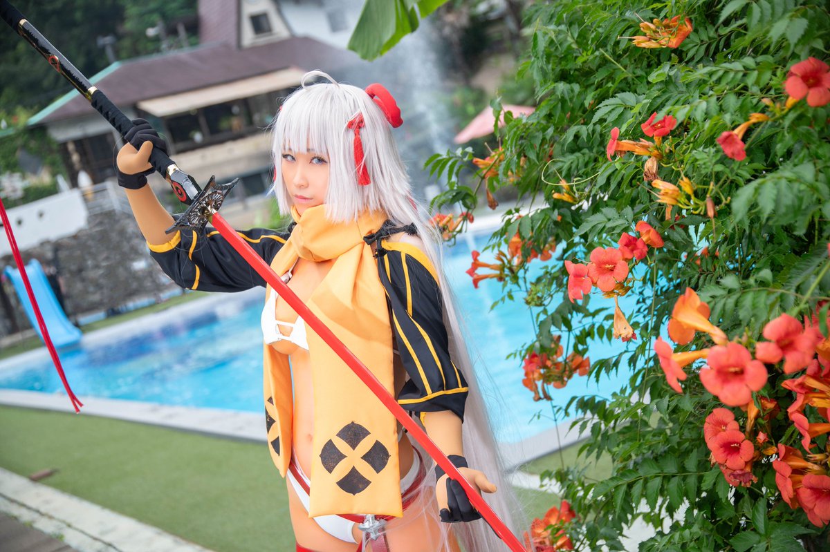 hbrn249's tweet photo. コスプレ
Fate/GrandOrder
沖田総司[オルタ]

photo:まさいちさん(@myte3184)
 #城山スタジオ 

去年のデータだけどあげてない写真いっぱいあるからあげる〜！
水着沖田オルタちゃんまた着たい https://t.co/M0iVUXNYoo