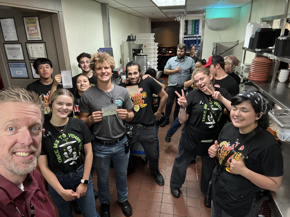 Randy Daniels (@randy47919) on Twitter photo Showing some love to our food runners. Being in the top 20% for Speed and Clean. 🚅🫧🧽. They really own the guest experience! #hospitality. <a href="/Kim_Mohr1/">Kim Mohr</a> <a href="/train3rgirl/">Kimberly Harding</a> <a href="/NicholasBPaxton/">Nicholas Paxton</a> Showing some love to our food runners. Being in the top 20% for Speed and Clean. 🚅🫧🧽. They really own the guest experience! #hospitality. <a href="/Kim_Mohr1/">Kim Mohr</a> <a href="/train3rgirl/">Kimberly Harding</a> <a href="/NicholasBPaxton/">Nicholas Paxton</a>