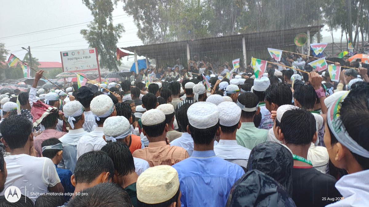ziya_bol88455's tweet photo. 25 th August 2024
Rohingya Rememberance Day!
Rohingya hope is home! No more refugee life!
We want to go back home. We want Justice.
#Rohingya #genociderememberanceday
Ro Ziya Bol Houqe Ziabul Hossain Academic Center https://t.co/I4PmzLCMni