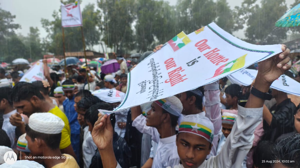 ziya_bol88455's tweet photo. 25 th August 2024
Rohingya Rememberance Day!
Rohingya hope is home! No more refugee life!
We want to go back home. We want Justice.
#Rohingya #genociderememberanceday
Ro Ziya Bol Houqe Ziabul Hossain Academic Center https://t.co/I4PmzLCMni