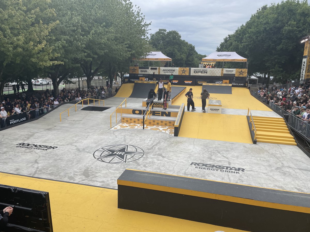 Watchtowerbase's tweet photo. Had a great time at @rockstarenergy  Open today. Vibe was amazing with everyone, I need to get back in better shape so I can skate more.Had a great time at@rockstarenergy https://t.co/oscPe4FBR8
