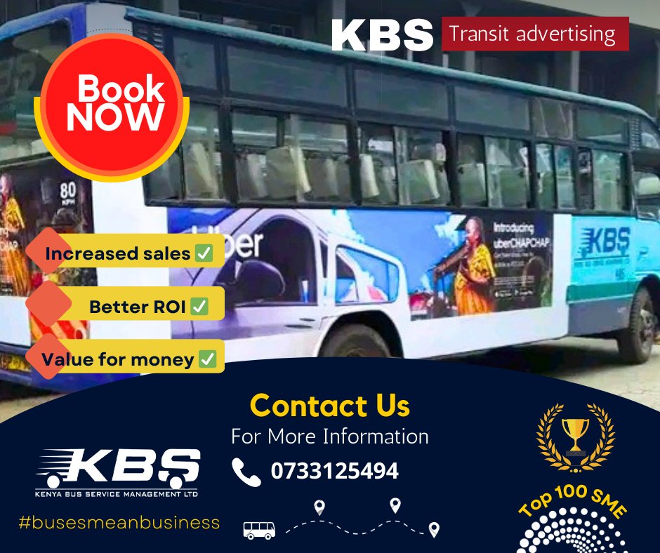 KBS, the home of #transitadvertising. Book your spot today &amp; get better ROI🚍👏