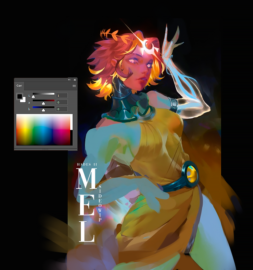 sideowip's tweet photo. | Melinoe (wip)

we're 4k, tysm 🫶💙 something really cool is coming out soon, i swear 

#HadesII https://t.co/IZUjXIM3Ns