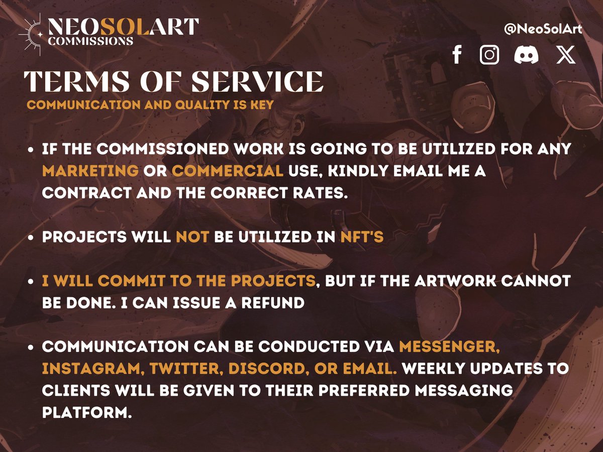 NeoSolArt's tweet photo. Fantasy Commissions are now Open! ✨

Art 🧵 for details ⬇️ https://t.co/O9F7NWjJ2C
