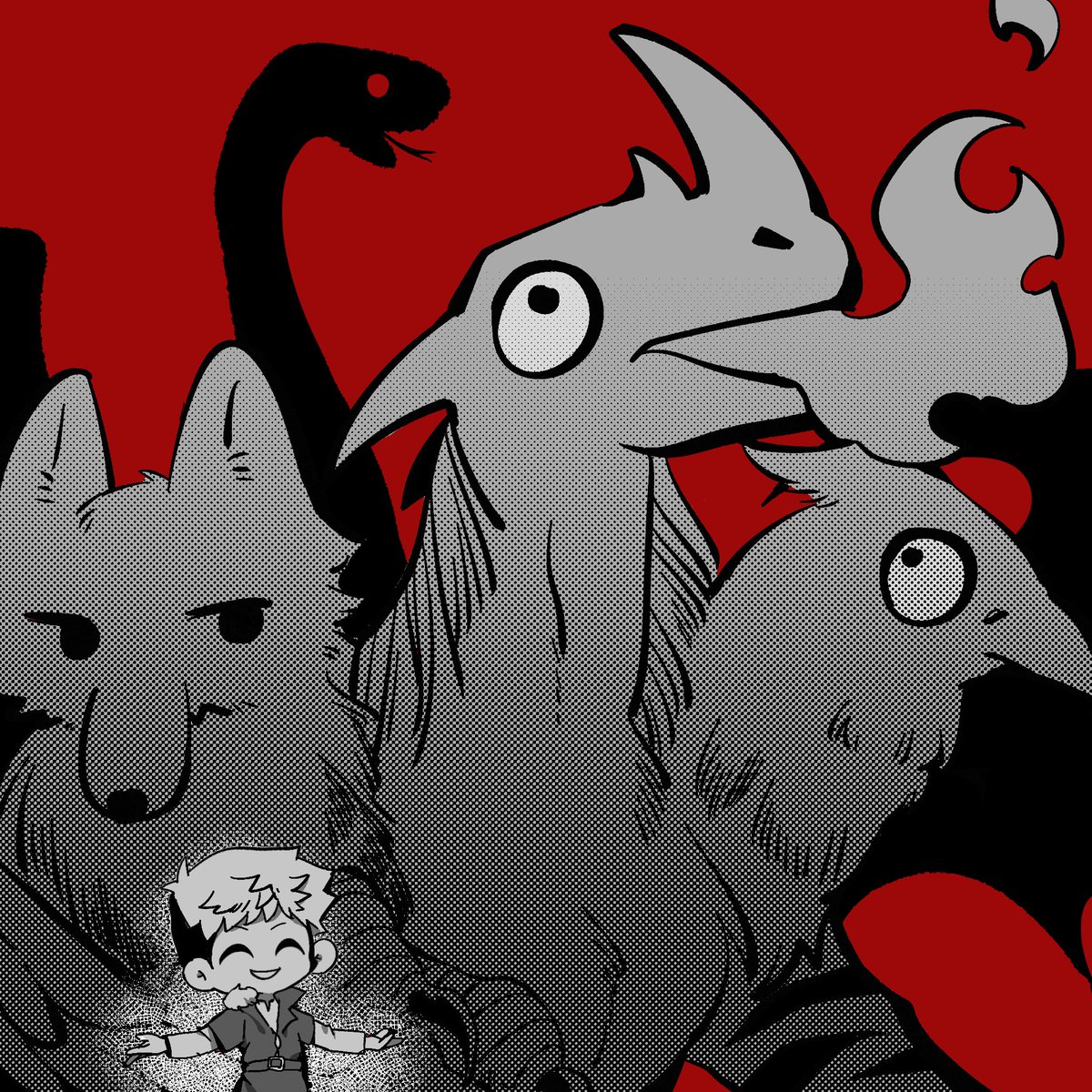 迷宫之主
#ダンジョン飯