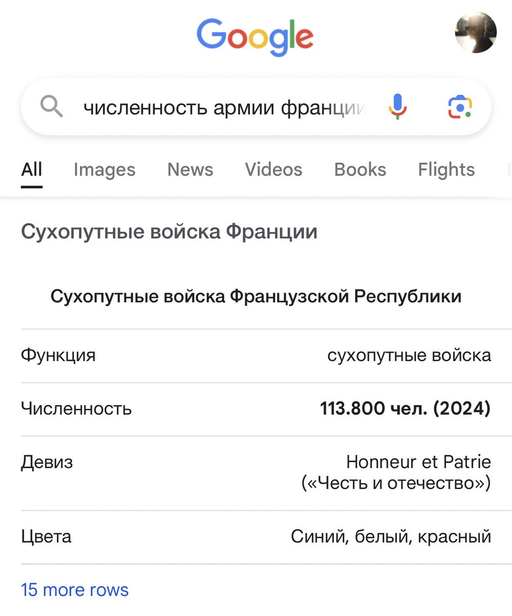 Если каждый из детей Дурова сделает еще по 100 детей, то численность сравняется с сухопутными войсками Франции