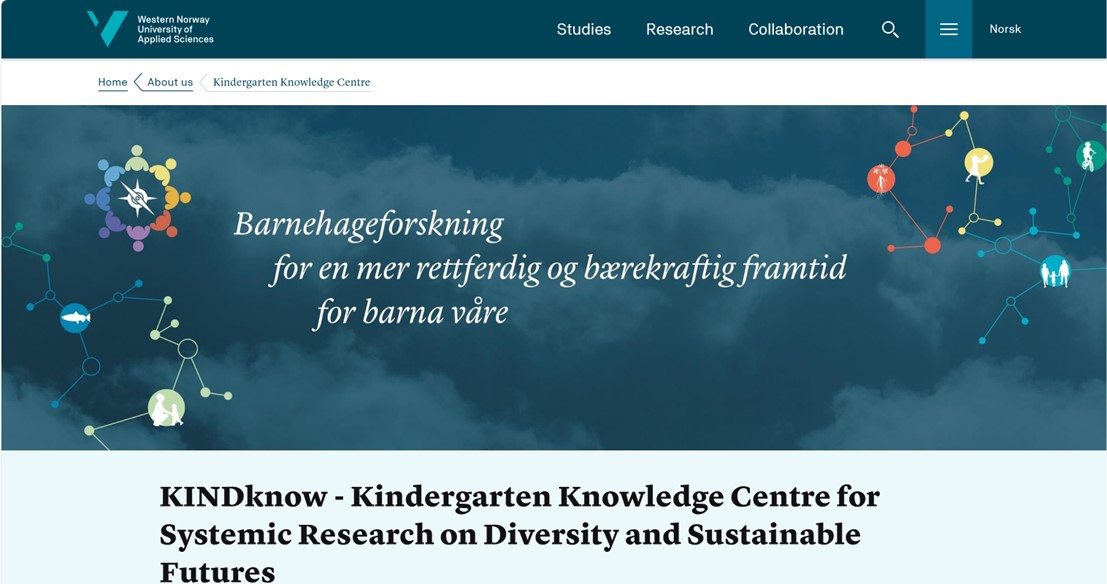 【Call for Papers】Emergent Ocean Literacies: Sustainability Education for the Early Years 
Guest Editors: 
Aihua Hu, Western Norway University of Applied Sciences, Norway; 
Elin Eriksen Ødegaard <a href="/Sereptine/">Prof. Elin E. Ødegaard</a>, Western Norway University of Applied Sciences, Norway
Abstracts