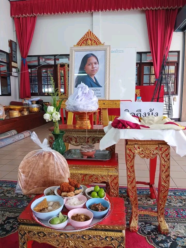 ทำบุญ 100 วัน 
บุ้ง นิติพร เสน่ห์สังคม