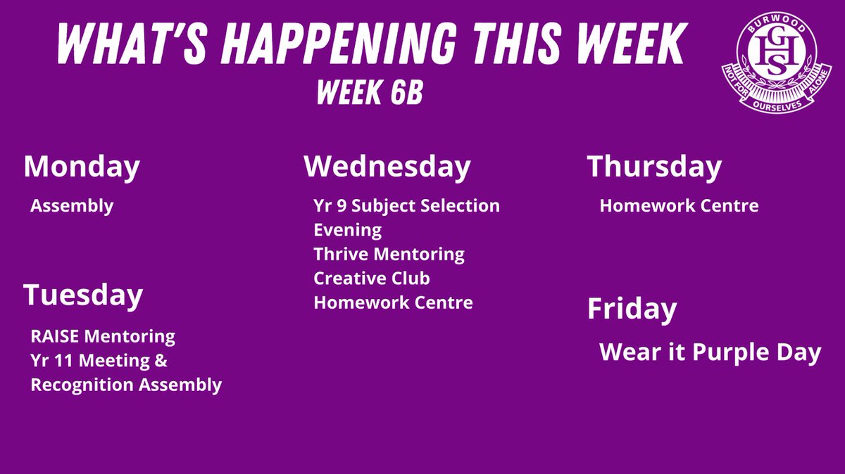 Burwood Girls HS (@burwoodghs) on Twitter photo 