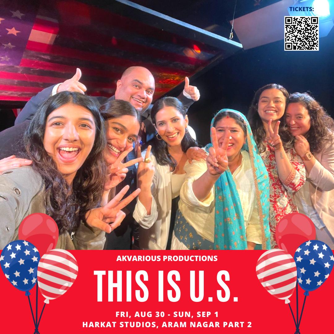 Four comic pieces of the complex relations between India &amp; the U.S
Aug 30th 31st &amp; Sep 1st at <a href="/HarkatStudios/">Harkat Studios</a>
Brought to you by #AkvariousProductions 
Tickets on <a href="/bookmyshow/">BookMyShow</a> 
#ManhattanMaa #RotiVisaAurMakaan #YoniLiveOnce #SantaTeriKahaani