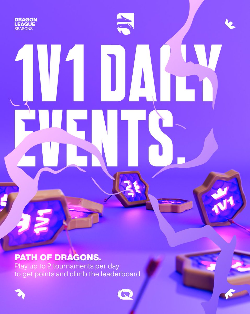 With 96 hearts 💓  as one, 
the Dragon League's 25 August #37 &amp; # 38 next stage awaits, where legends will rise and destinies will intertwine.

#️⃣3️⃣7️⃣ 
deeplink.qlash.gg/xTy5AMTsKY931t…

#️⃣3️⃣8️⃣
deeplink.qlash.gg/ztdrHvmWuVvRc1…
