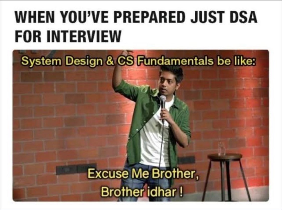 rayXtwt's tweet image. There are many courses and YouTube channels teaching  DSA and telling how important they are, but no is talking about System Design.

System Design, Core CS  Concepts and LLD is equally important, especially if you are applying for an experienced role. 

In-short: Don’t Skip…