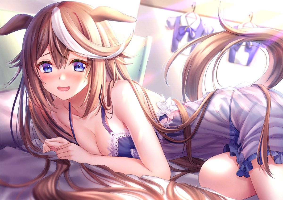 アイネスフウジン「なんか流行ってる!増えるといいな… #1日でフォロワー何人増えるかチャレンジ#ウ」|トシのイラスト