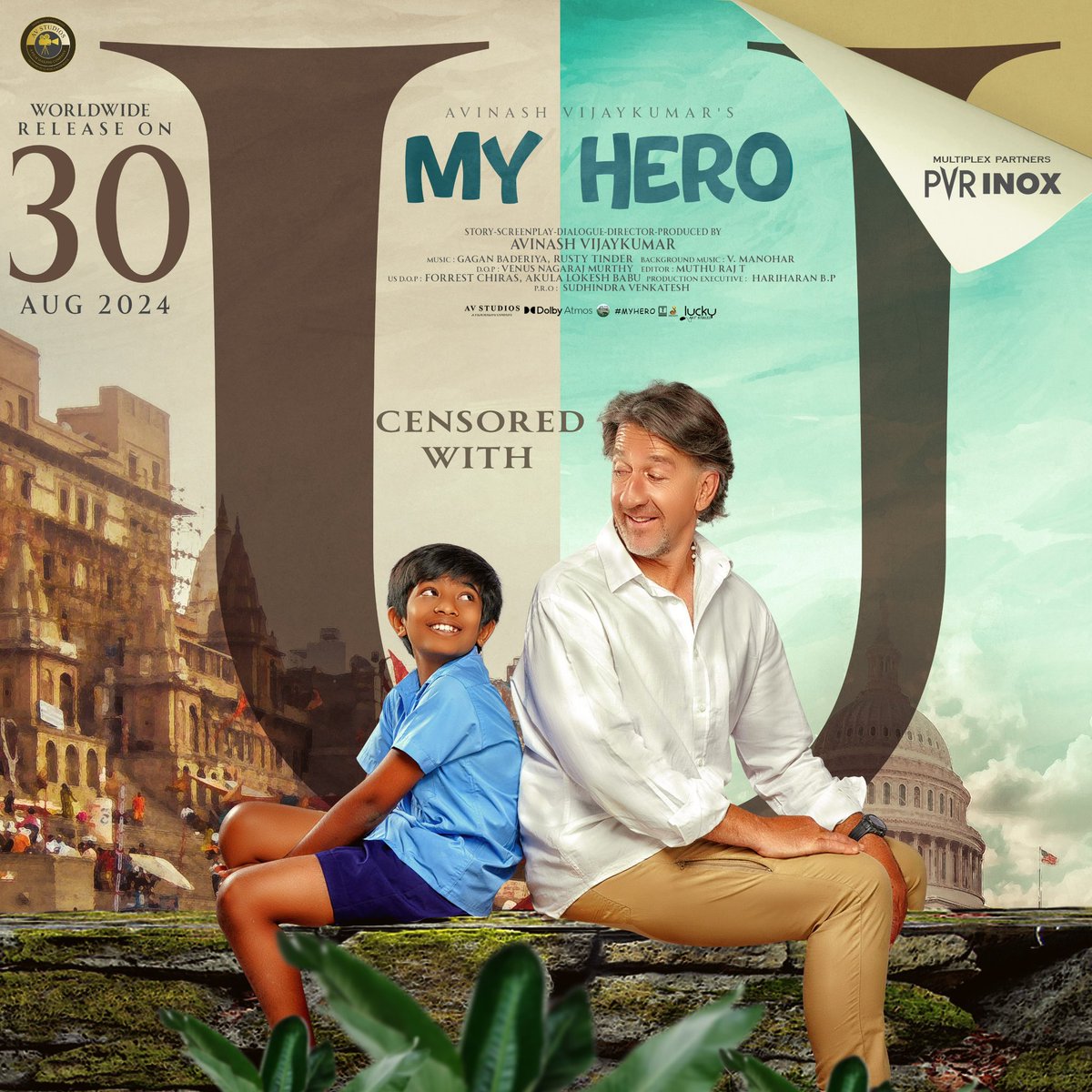 Censor Board approves MY HERO with a U rating.Brace urself to watch a complete Family Entertainer.Worldwide release on 30th August 2024.
👉 youtu.be/H3jqa-HV7ag

#myhero #myherotrailer #hollywood #kannada #ericrobert #djilal #ankitaamar #niranjandeshpande #pvrcinemas #tstudios