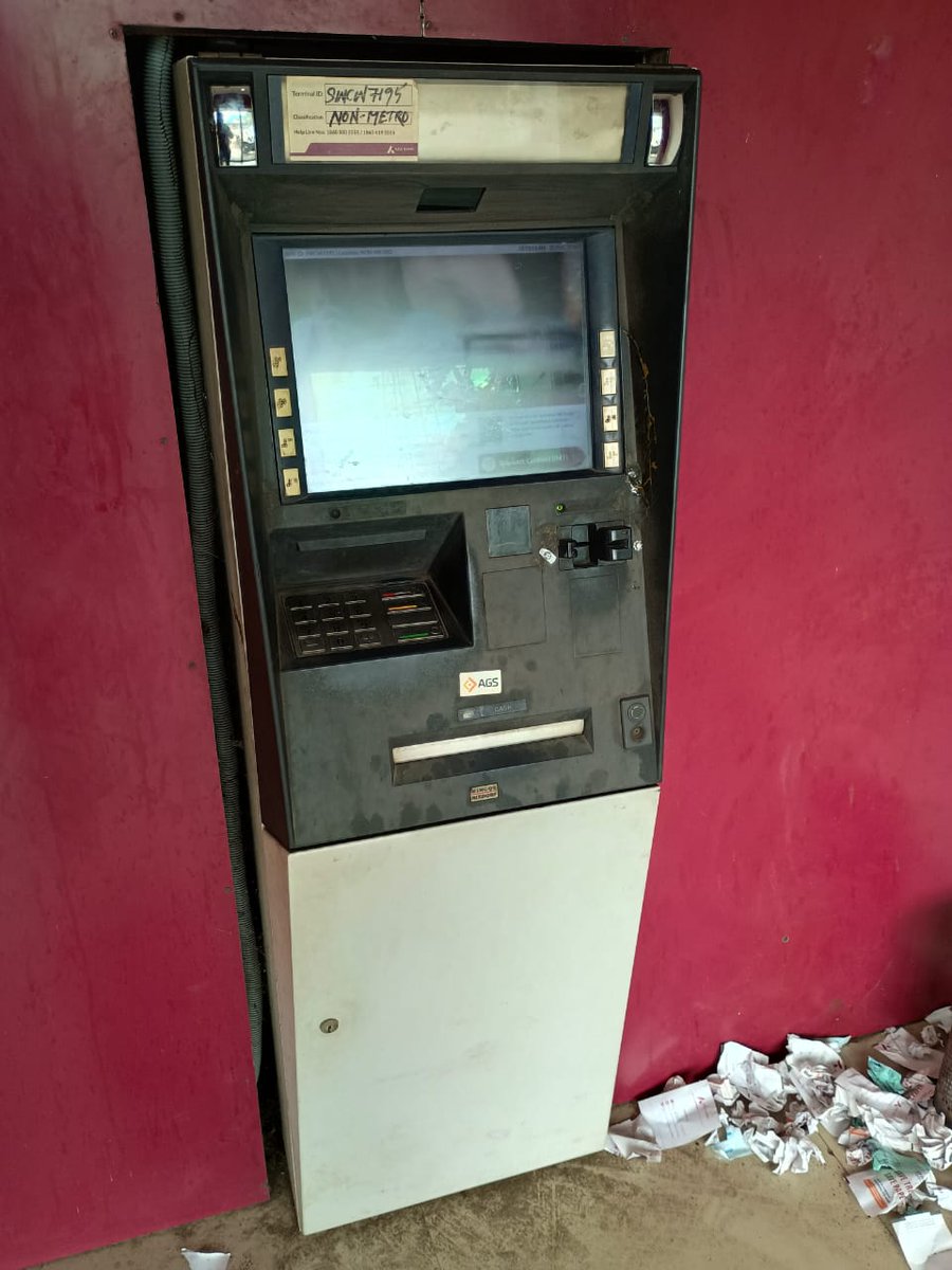 It is almost 2-3 years above 
The ATM functions key is not working properly 
Kindly replace ya resolved the issue 
NTPC TTPS
ANAND BAZAR 
TALCHER ANGUL
<a href="/AxisBank/">Axis Bank</a> <a href="/AxisBankSupport/">Axis Bank Support</a>