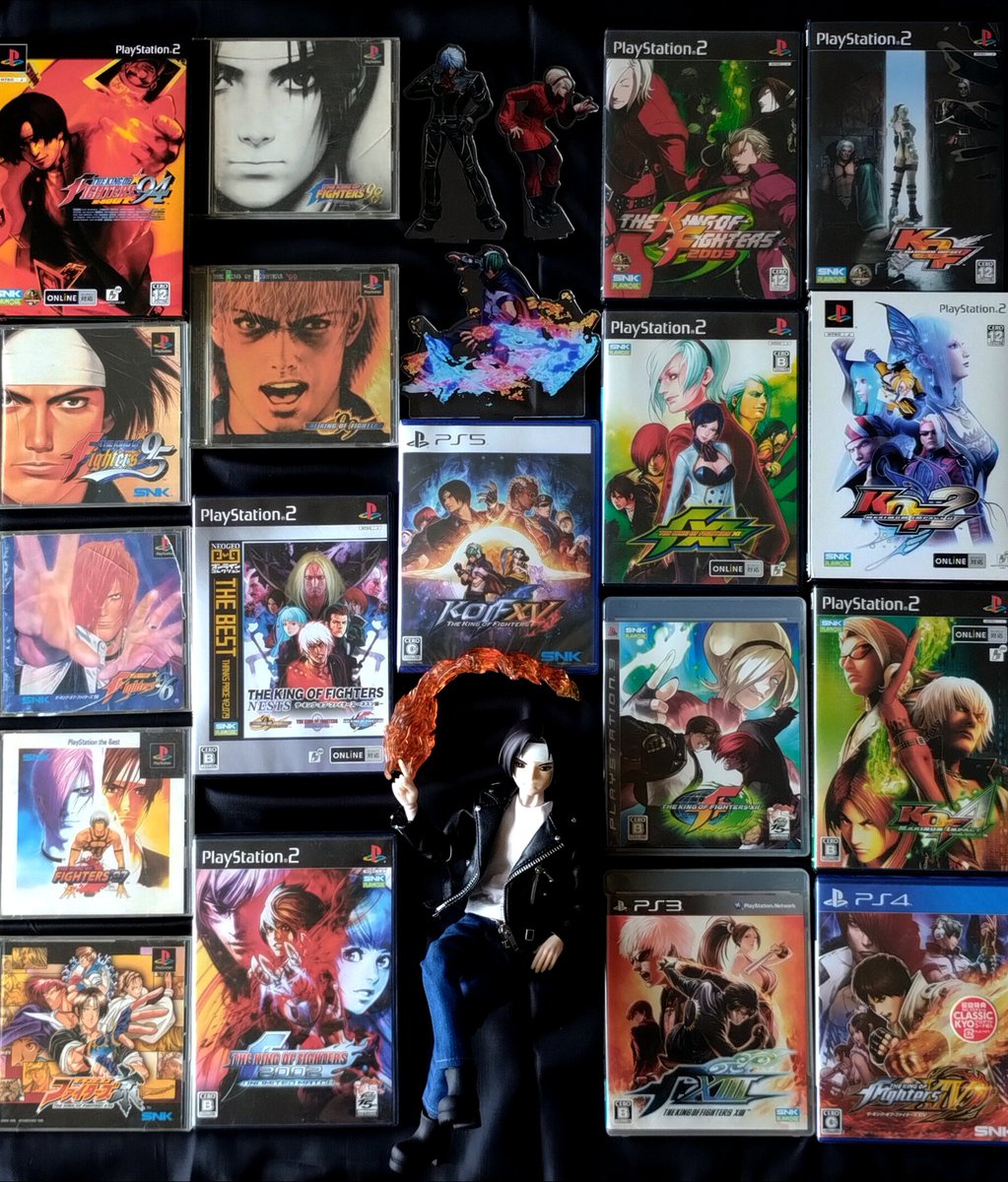 arin_k_o_f's tweet photo. KOF30周年、おめでとうございます🎉3⃣0⃣🎂人生の半分以上をKOFと共に過ごして、今もこうやって日々楽しませてもらっていることに感謝です！今までもこれからも、ずっと大好き✨

#KOF30周年
#KOF30th https://t.co/pkzFVPQBJo