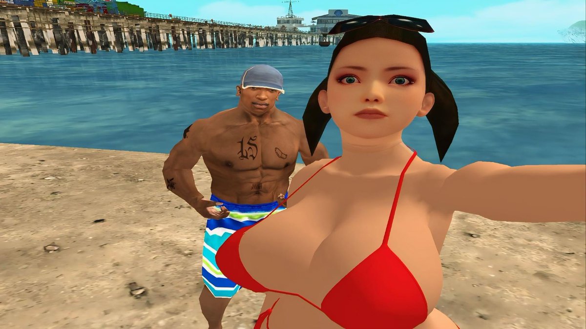 Happy day to you, from the sun-kissed shores of San Andreas. $CJ