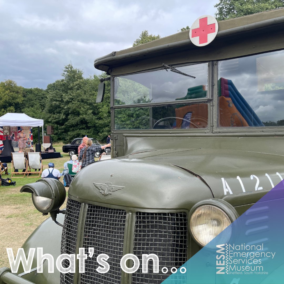 NESMUSEUM's tweet photo. #TeamNESM are getting ready for tomorrow's Sheffield Fayre at Norfolk Heritage Park. Come join us and many others from 10:30am as we step back into the 1940s and 50s with interactive activities, vintage vehicles, living history displays, and live music. https://t.co/VbMyRFCobM
