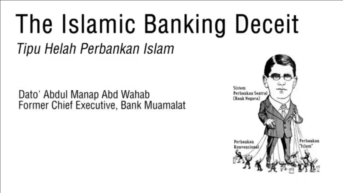 Pelabur_Bijak's tweet photo. 50 minit lecture dia explain satu per satu di sebuah universiti di Indonesia. 

Riba dalam perbankan islam

Dan part mana yg Islam nya ? 

Lebih 30 tahun pengalaman &amp; antara orang terawal dalam islamic banking di Malaysia ni.

Link ada bawah 👇🏼 https://t.co/lVUr9Wtt8B