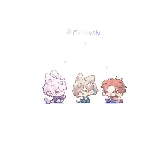 #FNTHWIN #KuzuArt #クズハサムネダ #かな絵 #ツルギアートオンライン 