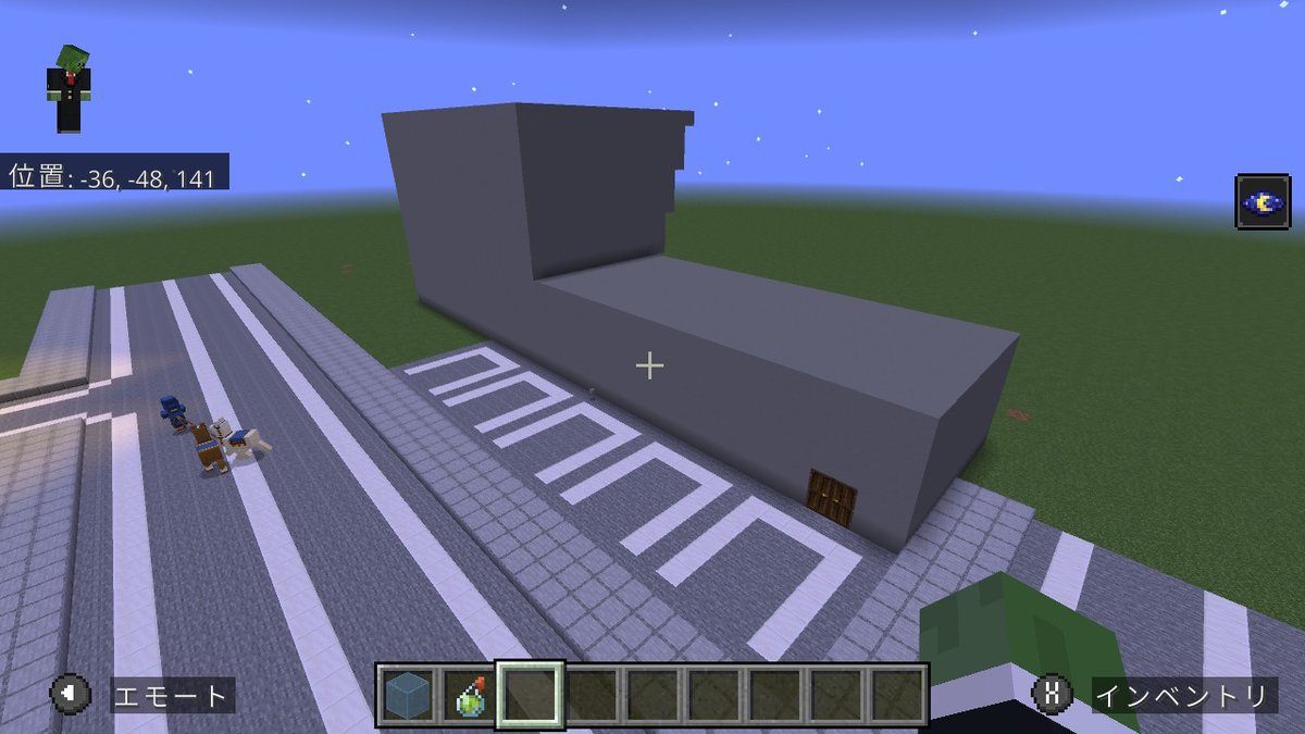 rio_game_switch's tweet photo. 競馬場つくりだしたよ🏇
#Minecraft #マイクラ #マインクラフト https://t.co/FwMHua3FHx