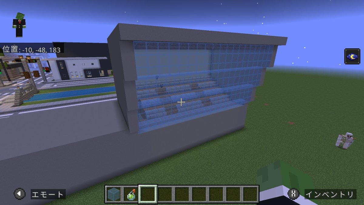 rio_game_switch's tweet photo. 競馬場つくりだしたよ🏇
#Minecraft #マイクラ #マインクラフト https://t.co/FwMHua3FHx