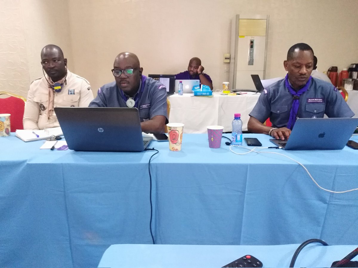 ScoutsBenin's tweet photo. Atelier de renforcement de capacités des organisations scoutes nationales sur la mise en œuvre de la politique "À l'abri de la maltraitance", organisé par @ScoutingAfrica du O4 au O7 septembre 2O24 à Lomé (Togo).

#Scouts, #SafeFromHarm
@worldscouting https://t.co/LBZZuEfzMR