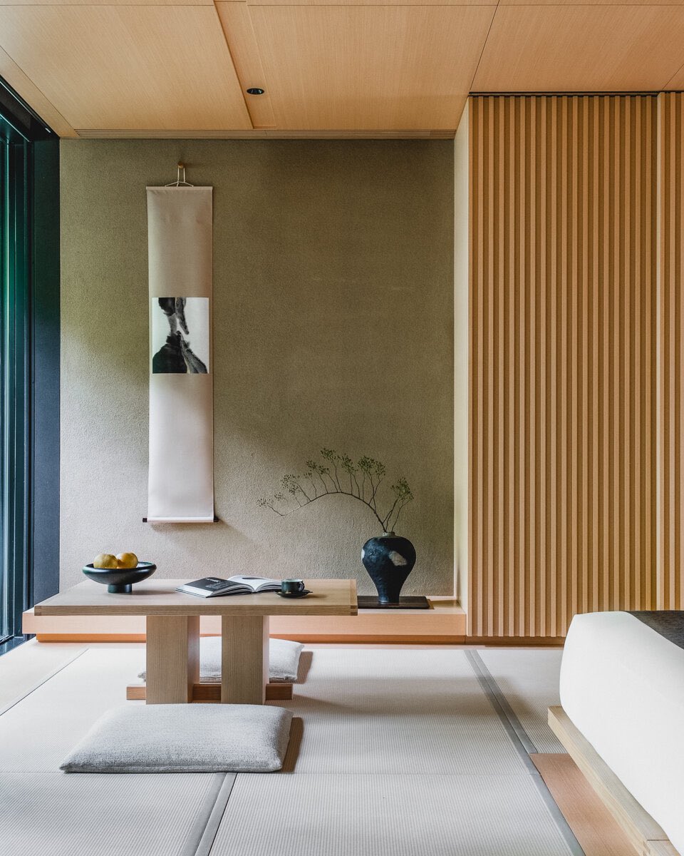 NATALIALABEL's tweet photo. The contemporary design at Aman Kyoto is just perfect. https://t.co/HosJpSONxF