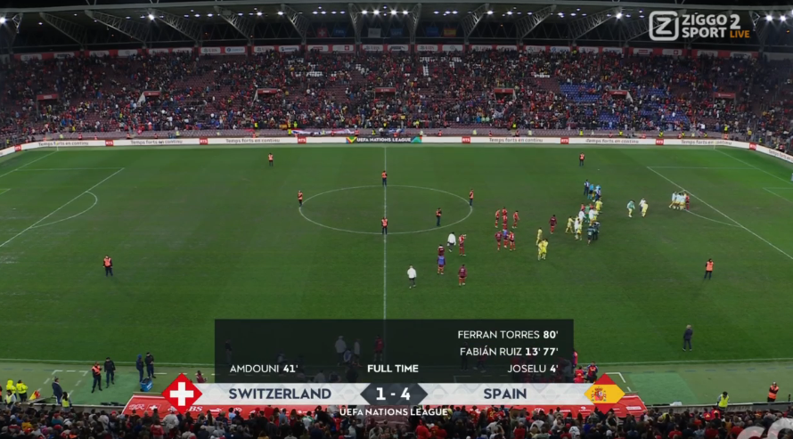 foet247europa's tweet image. FT Switzerland 1 Spain 4 #SUIESP #NationsLeague