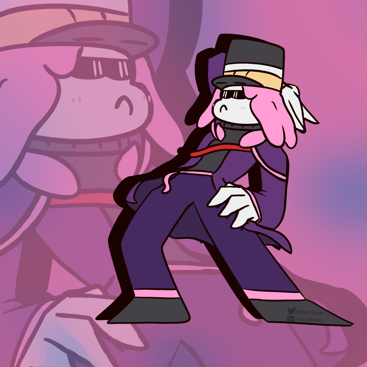 BonToasti's tweet image. I loved @Pearlision's Supreme Pinky Gijinka so I drew it.

✨f a b u l o u s✨