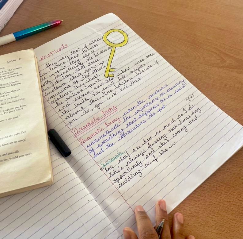 scoildara's tweet image. Well done to our 2C English class for creating key moments while studying Blood Brothers with Ms. Lynch &amp;amp; Ms. Sinclair! #Proud #CreativeClass