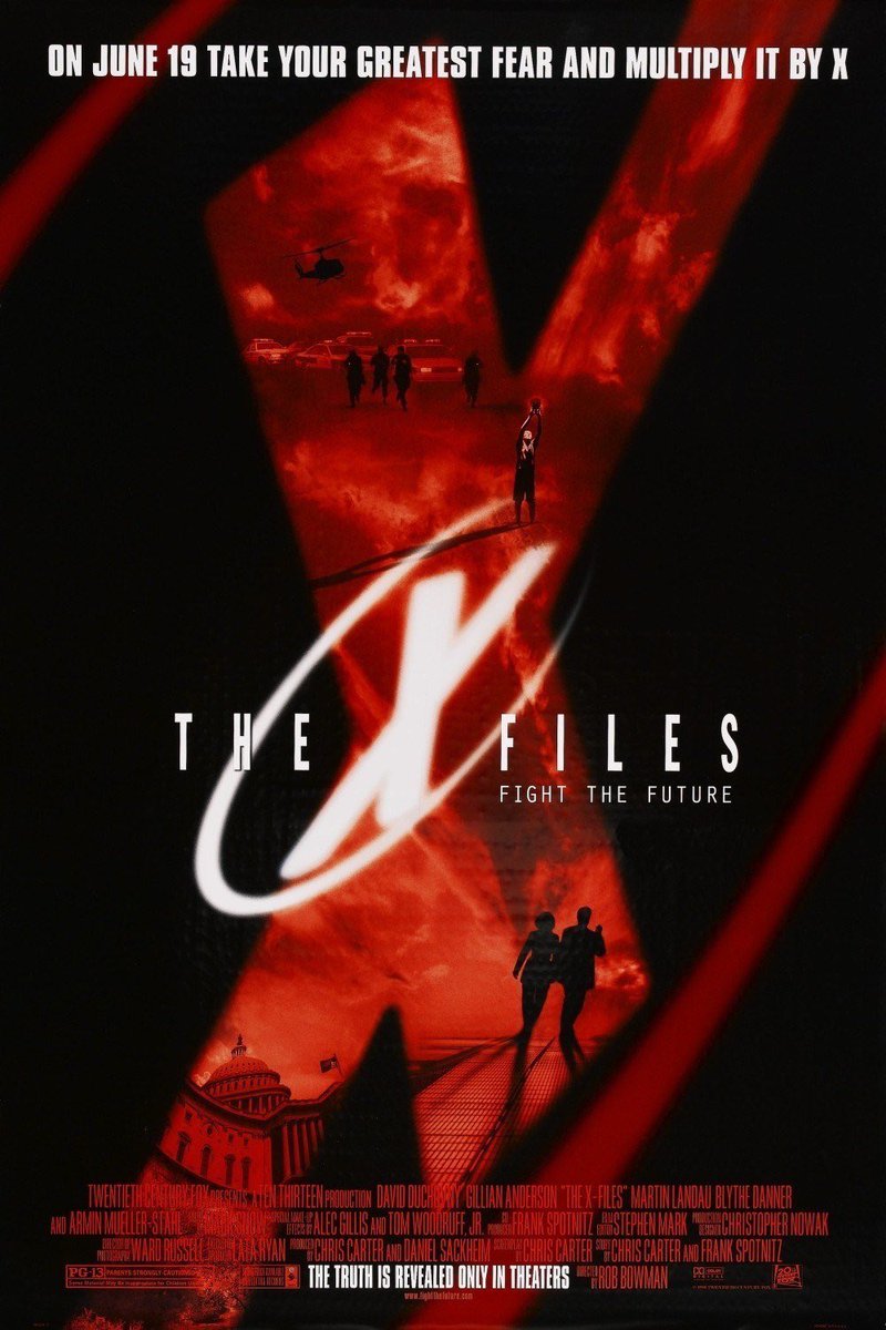 BREAKING NEWS: “The X-Files (1998) ” just received a 55 minute standing ovation from me in my bedroom after watching it for the 200th time
