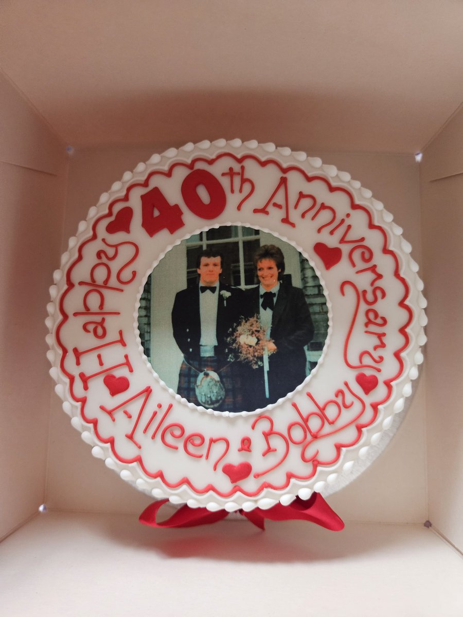 Another brilliant cake from <a href="/HarryGowBakery/">Harry Gow Bakery</a>. Cake was absolutely lovely as always.