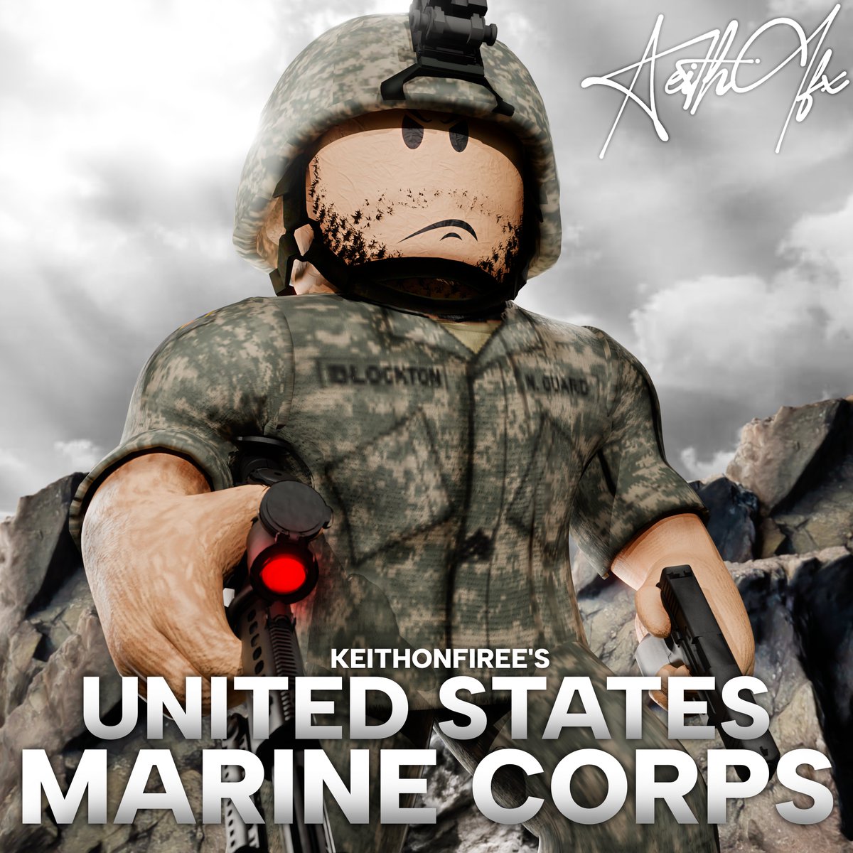 keithgfx_'s tweet image. GFX for my own army!

Likes and Retweets are appreciated💫
COMMISSIONS: OPEN discord.gg/b2zgGGZfg7

#RobloxGFX #GFX #RobloxDev #Blender #robloxart