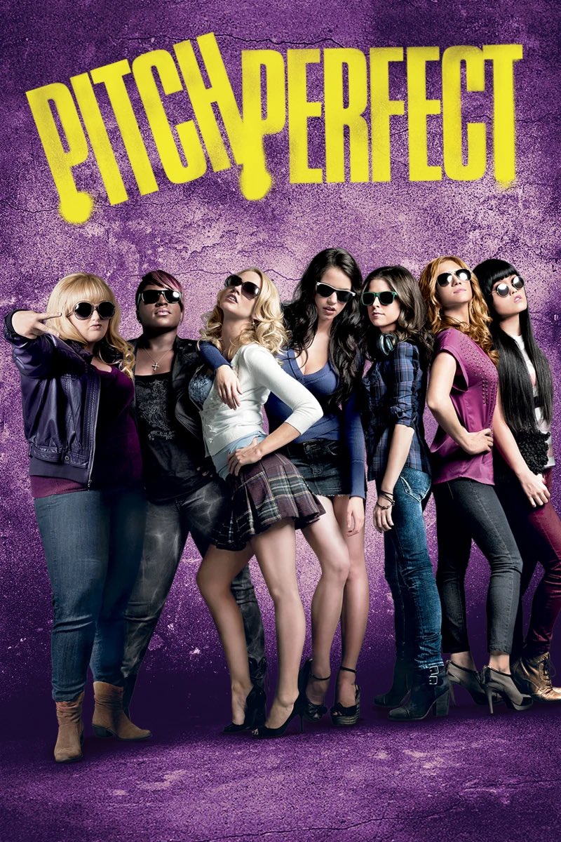 BREAKING NEWS: Pitch Perfect (2012) just received a 55 minute standing ovation from me in my bedroom after watching it for the 200th time