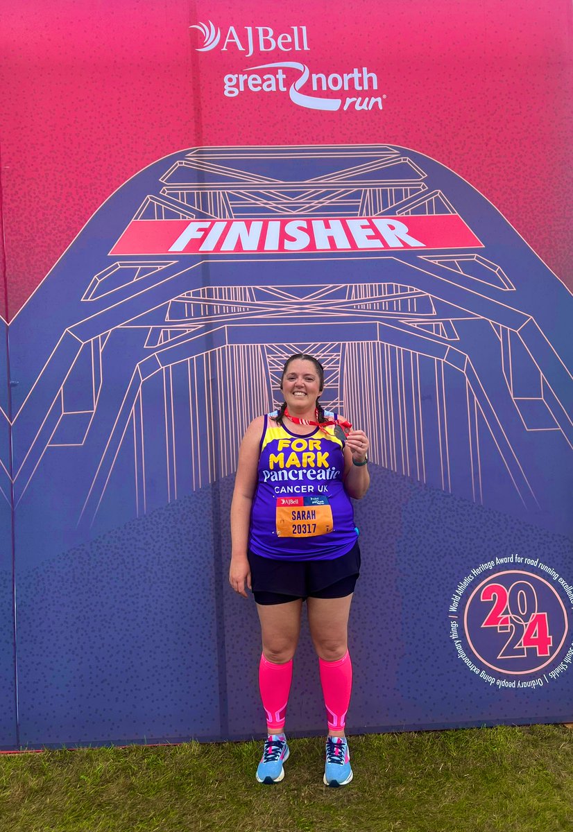 I made it round! No records broken but happy to be home with my feet up. Support from crowds was unreal, geordies know how to cheer!

Race vlog to follow (if I’m brave enough to share!) but for now I’m gonna have a biscuit and a brew ☕️

Thank you for all the amazing donations 💜