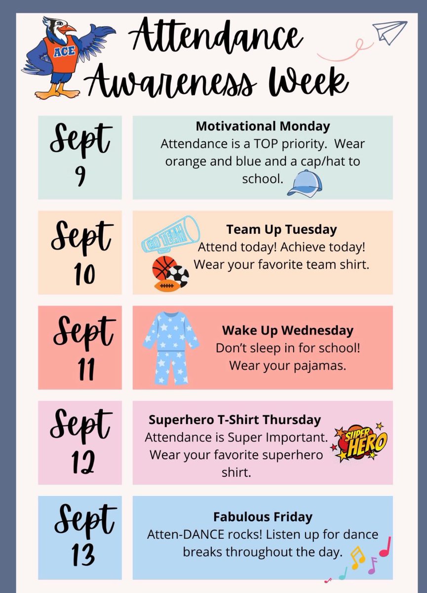 TrinaB2021 (@trinab2021) on Twitter photo Good morning,
Please don’t forget to participate in the launch of our Attendance Week. Attendance is Top-priority. 💙🧡95%orGreater <a href="/HumbleISD_ACE/">Autumn Creek Elementary</a> <a href="/HumbleISD/">Humble ISD</a> <a href="/LisaNewcomb_ace/">Lisa Newcomb</a> <a href="/MHodges_ACE/">Marshawndria Hodges</a> @Currie_ACE Good morning,
Please don’t forget to participate in the launch of our Attendance Week. Attendance is Top-priority. 💙🧡95%orGreater <a href="/HumbleISD_ACE/">Autumn Creek Elementary</a> <a href="/HumbleISD/">Humble ISD</a> <a href="/LisaNewcomb_ace/">Lisa Newcomb</a> <a href="/MHodges_ACE/">Marshawndria Hodges</a> @Currie_ACE
