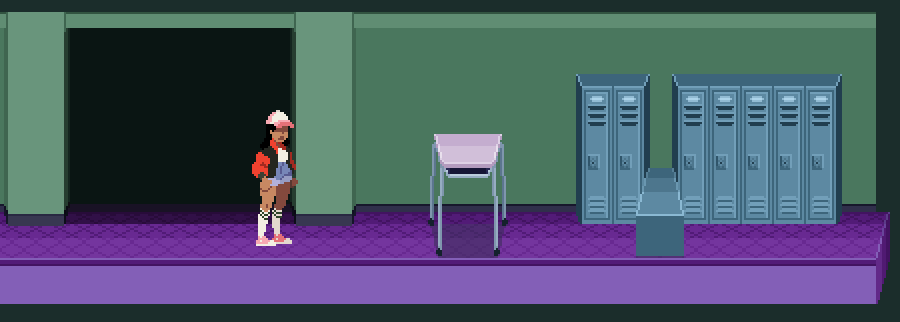 Adding a wall immediately makes it feel more like an actual place

#indiedev #gamedev #pixelart #horror #platformer