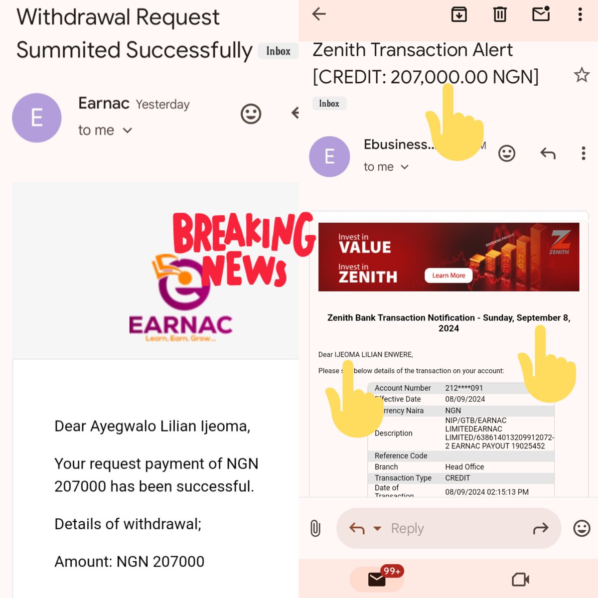 LAyegwalo's tweet image. Affiliate marketing keeps delivering! 💼💰 Grateful for the opportunities and the rewards that come with hard work and strategy. Here’s to more wins and leveling up! 🚀 #AffiliateMarketingSuccess #ConsistentGrowth #OnTheRise

Thank you @earnac_
For this platform