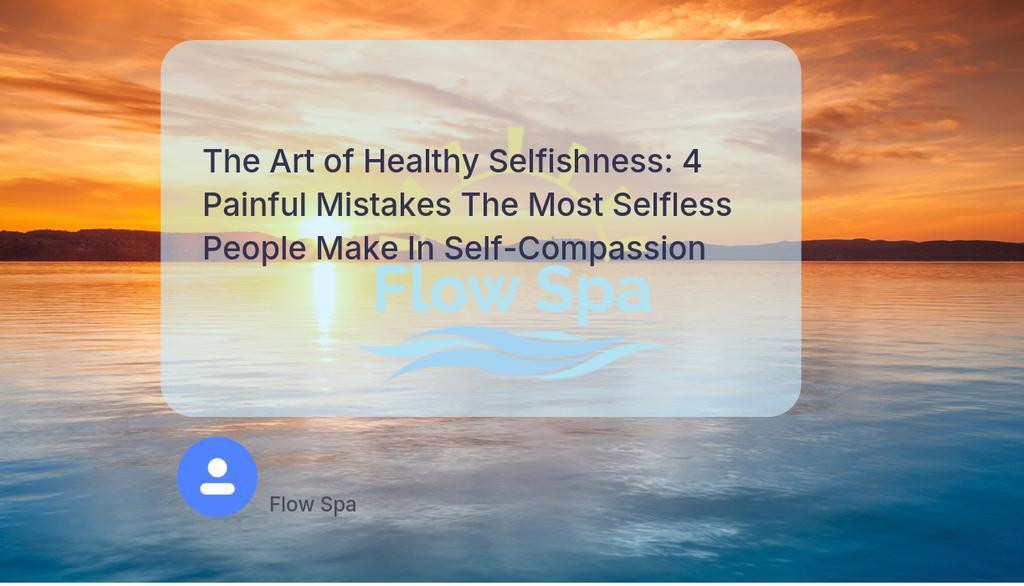 Healthy selfishness is infectious.

Read more 👉 lttr.ai/AWsFE

#HealthySelfishness #SelfCompassion #EmbracingHealthySelfishness