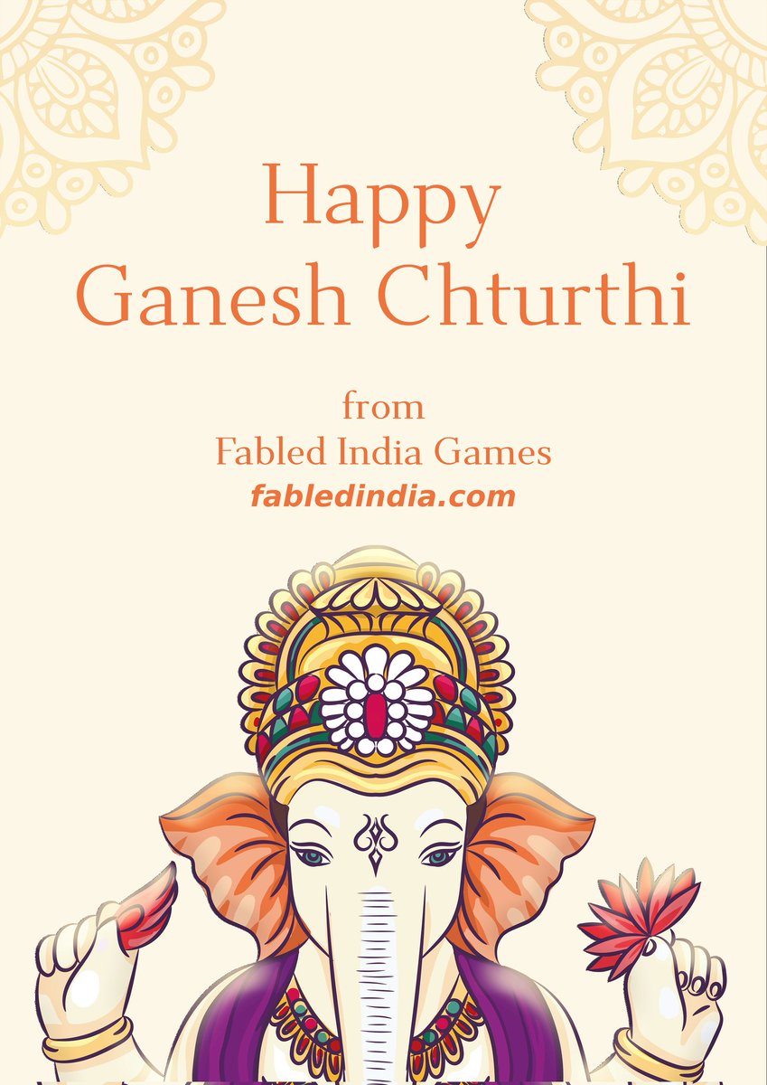 FabledIndia's tweet image. Happy Ganesh Chaturthi from Fabled India Games. #indiangaming #indiangamer #gamedevin #indiegames #steamgames #twitchindia #GaneshChaturthi2024 #GaneshChaurthi #indiangamestudio